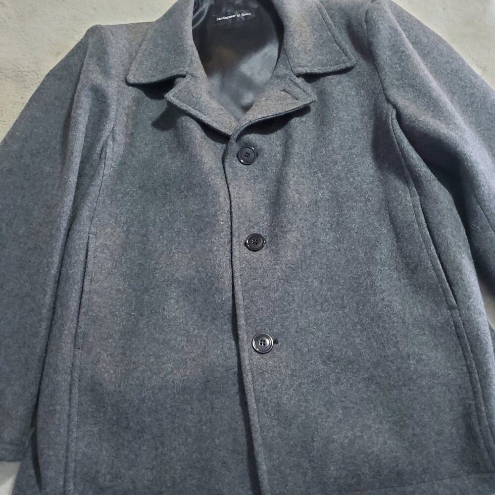 Sterlingwear of Boston Wool, Made in USA, Men's XL, Classic Gray - Picture 2 of 11